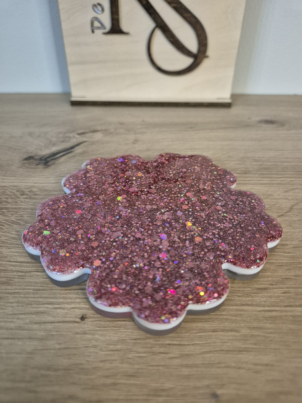 Resin coaster school themed