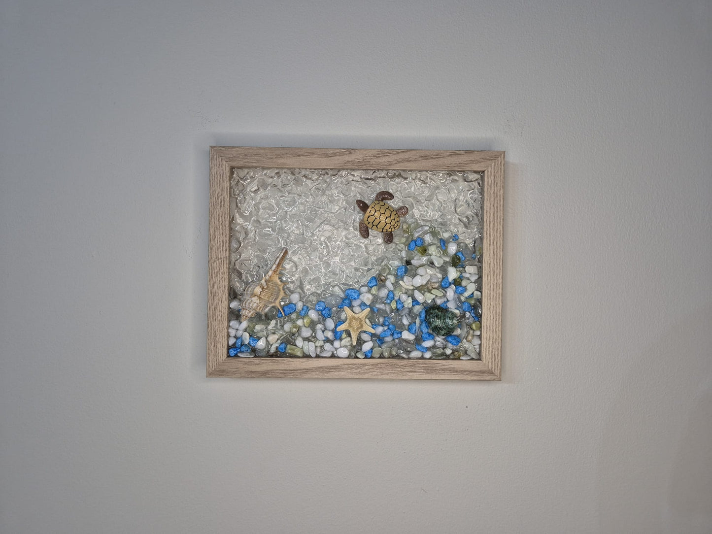 Resin Frame Sea Scene