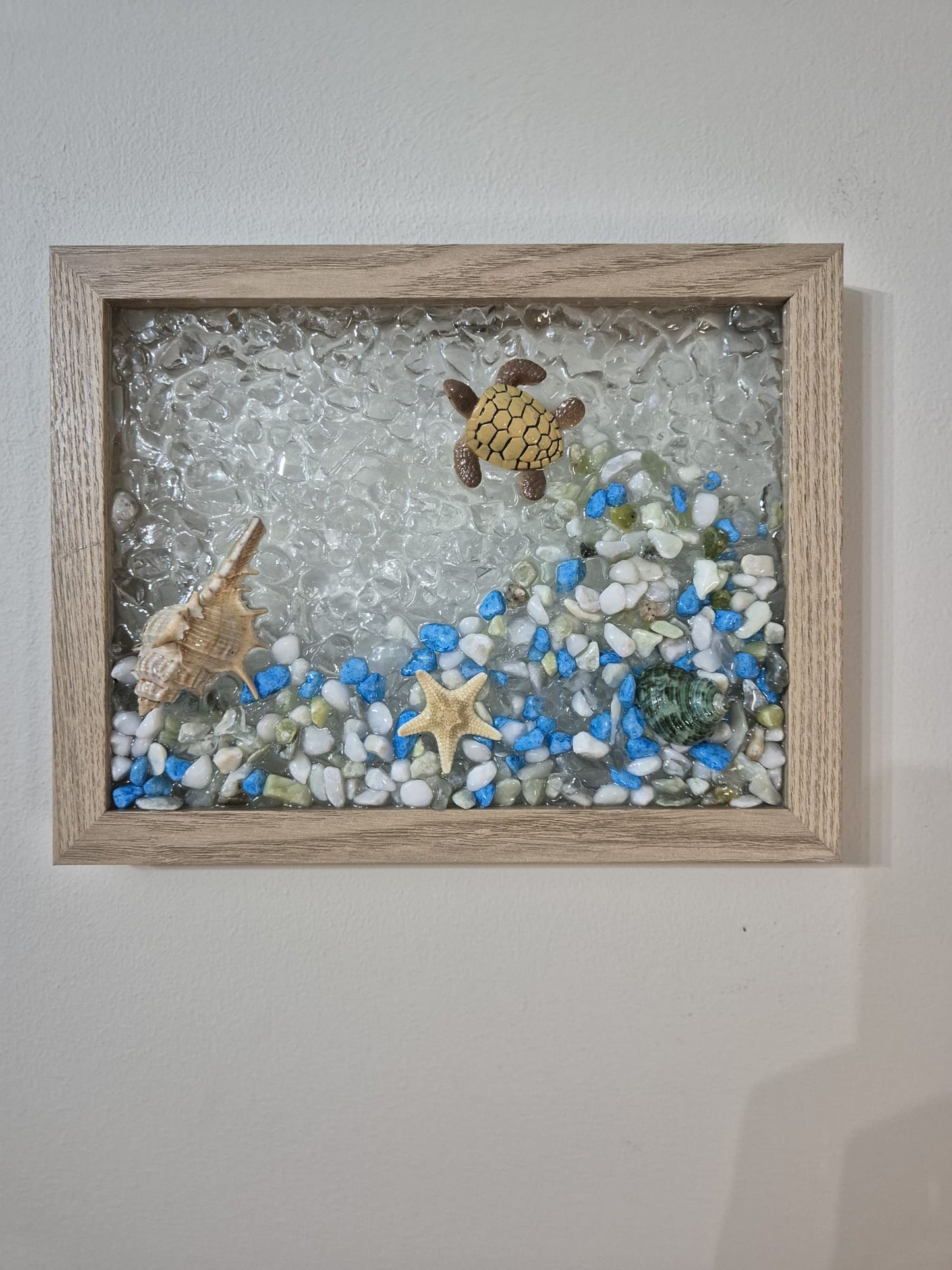 Resin Frame Sea Scene