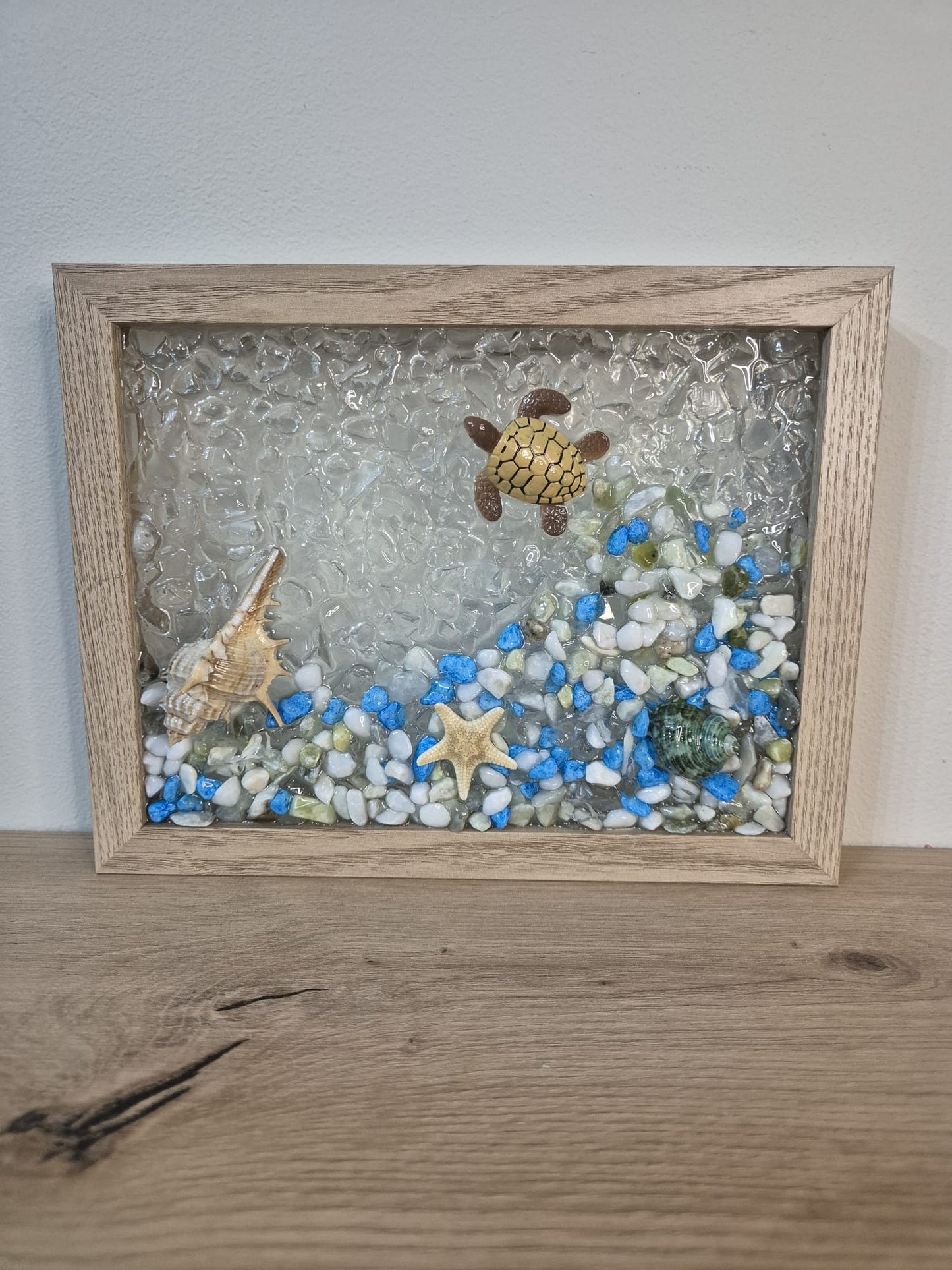 Resin Frame Sea Scene