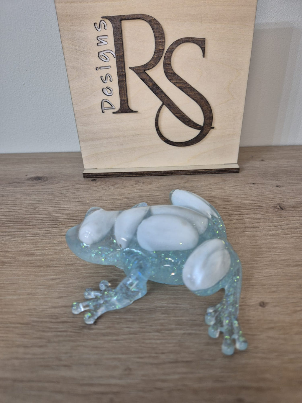 Handmade Resin Frog