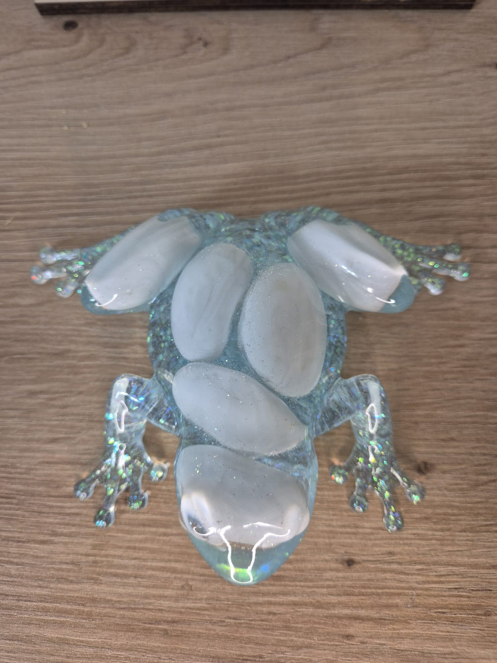 Handmade Resin Frog