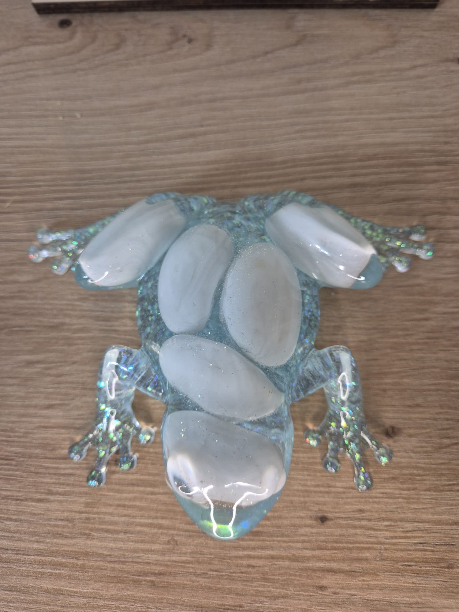 Handmade Resin Frog