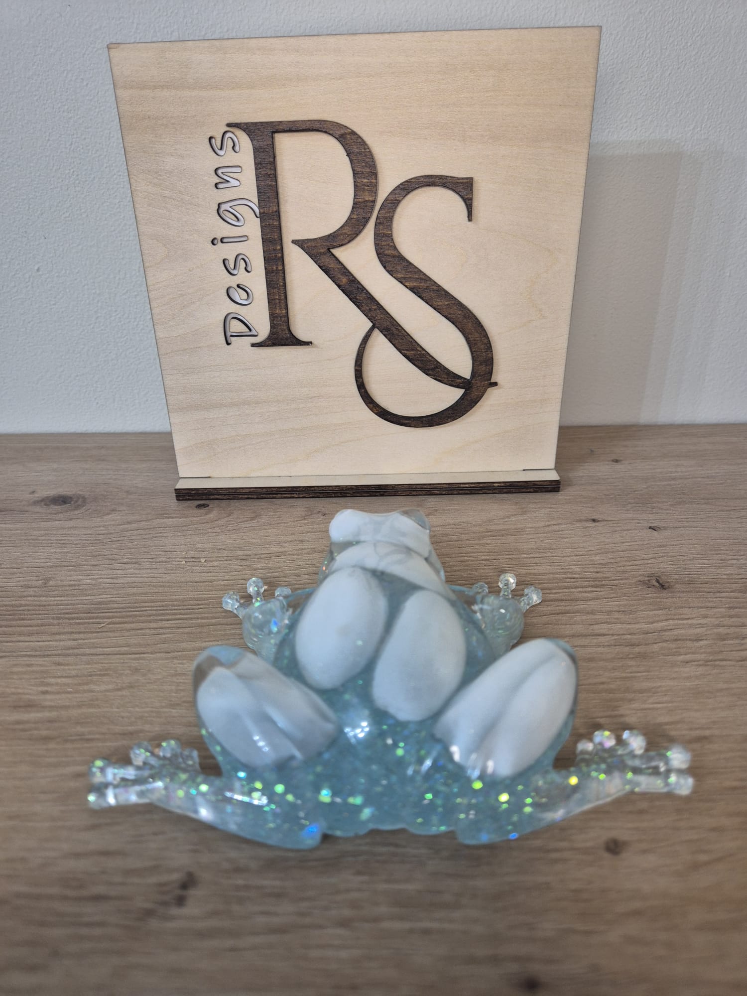 Handmade Resin Frog