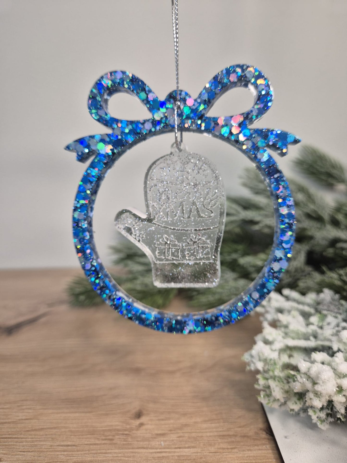 Handmade Resin Christmas Tree Decoration