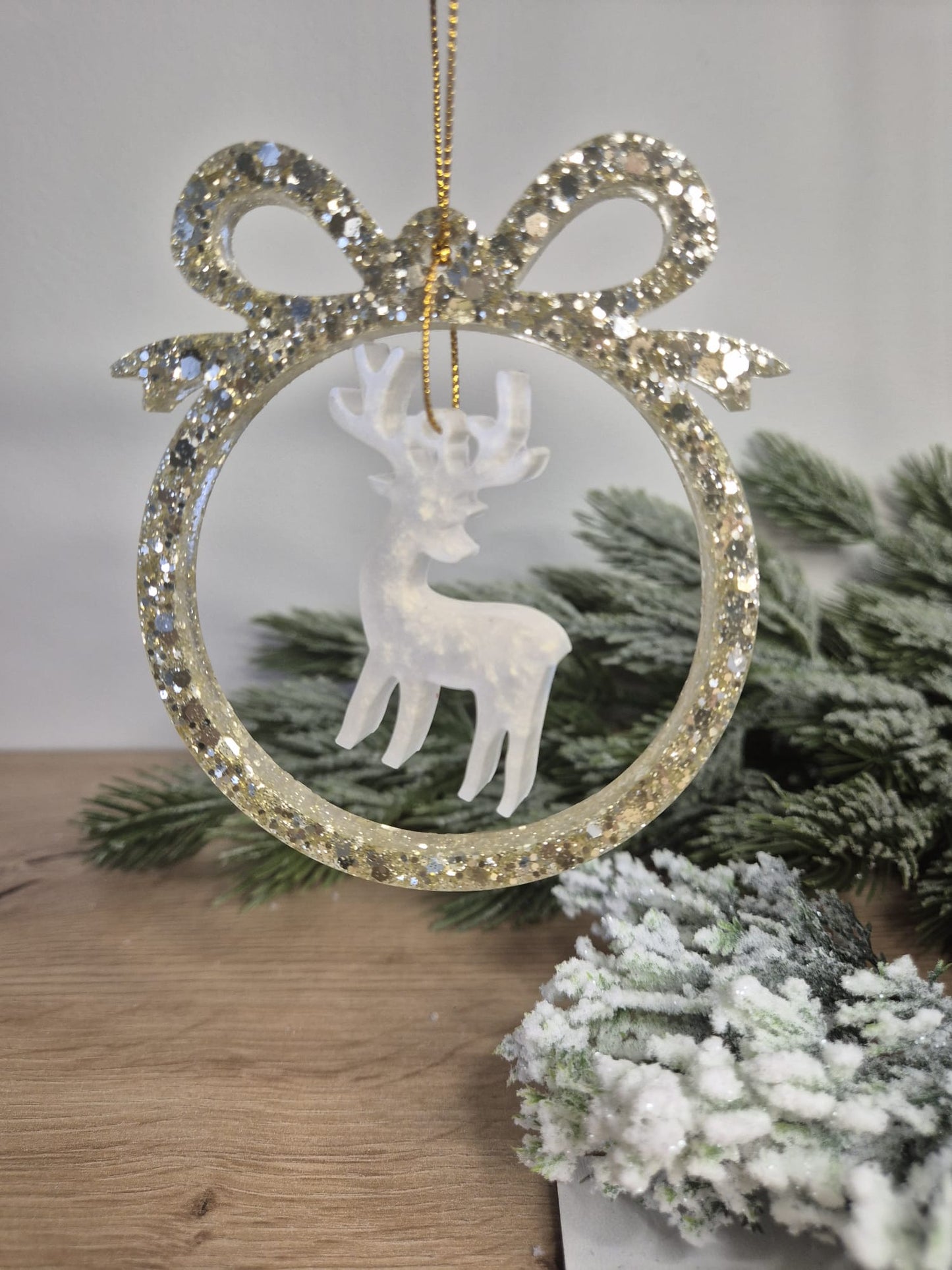 Handmade Resin Christmas Tree Decoration