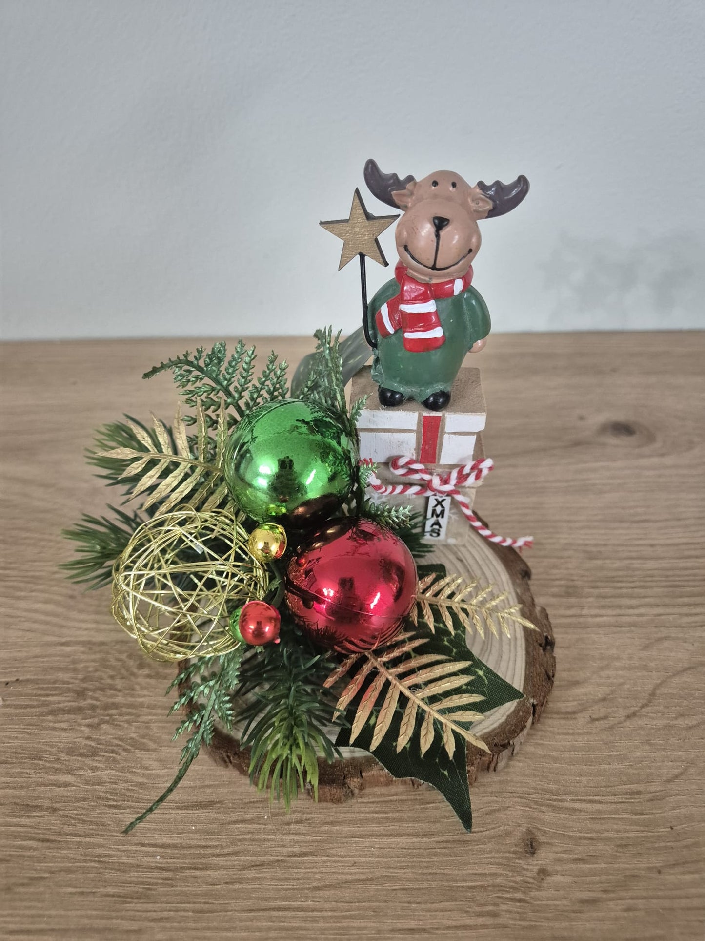 Handmade Small Christmas centrepiece decorations