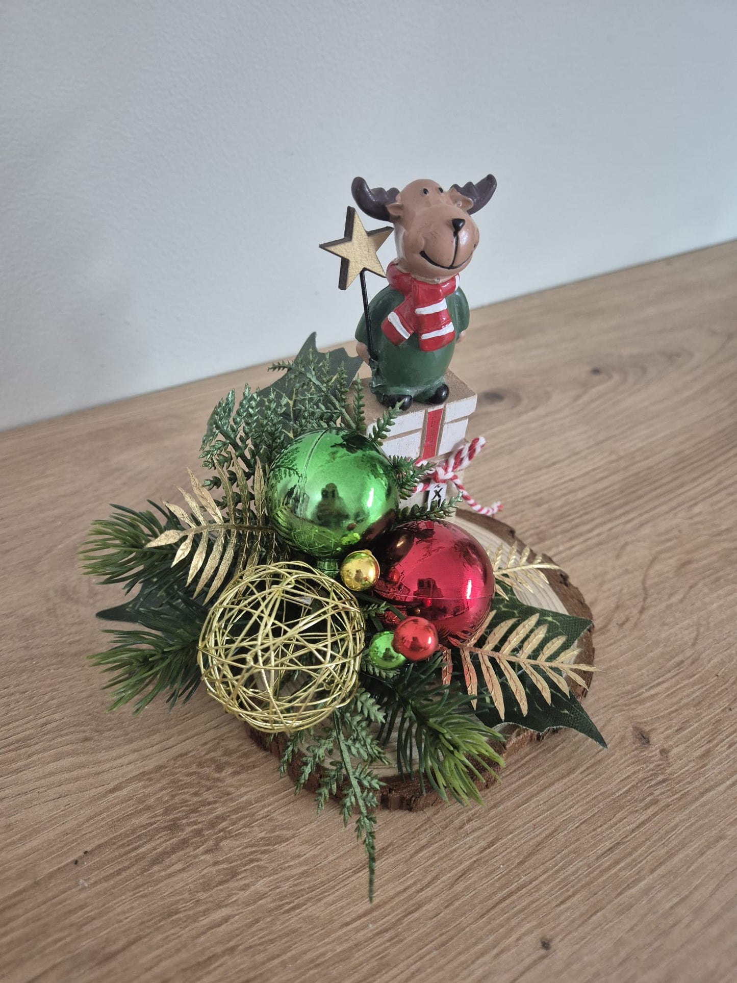 Handmade Small Christmas centrepiece decorations