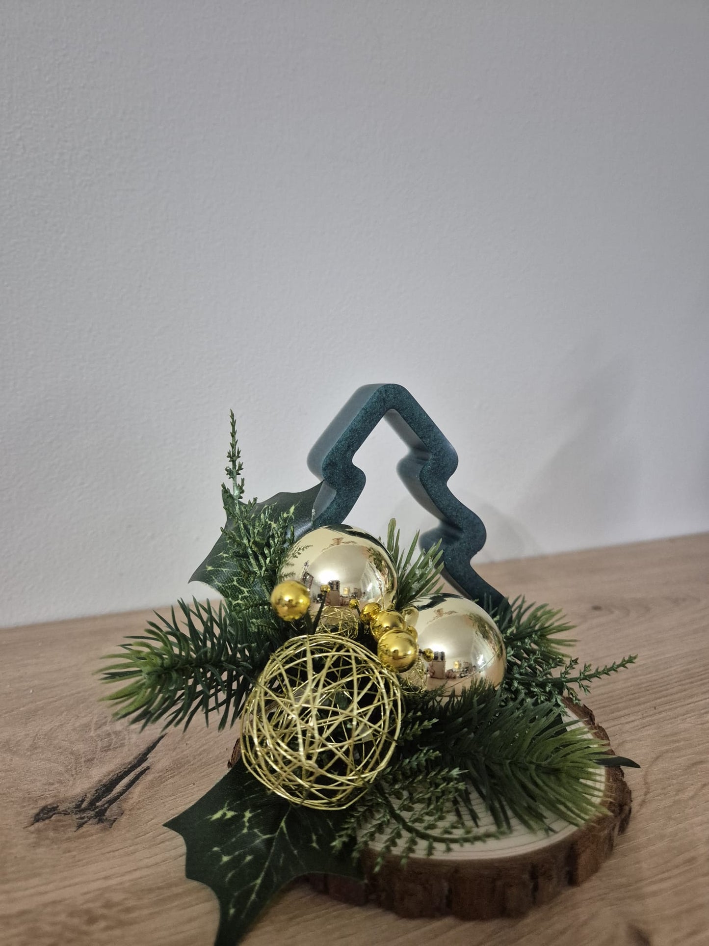 Handmade Small Christmas centrepiece decorations
