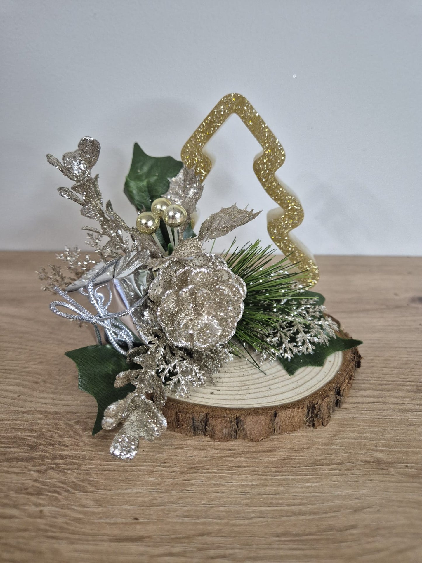 Handmade Small Christmas centrepiece decorations