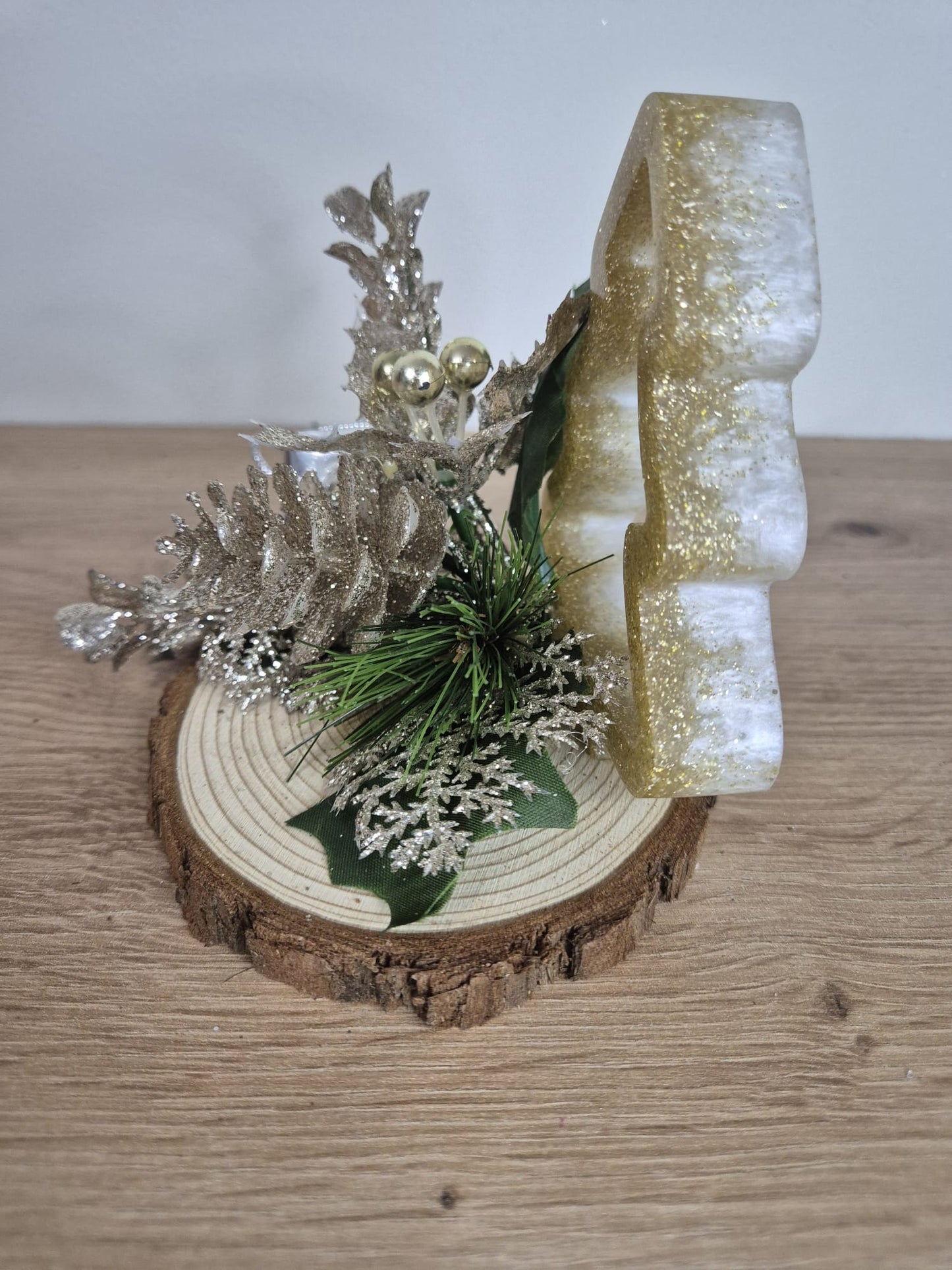 Handmade Small Christmas centrepiece decorations