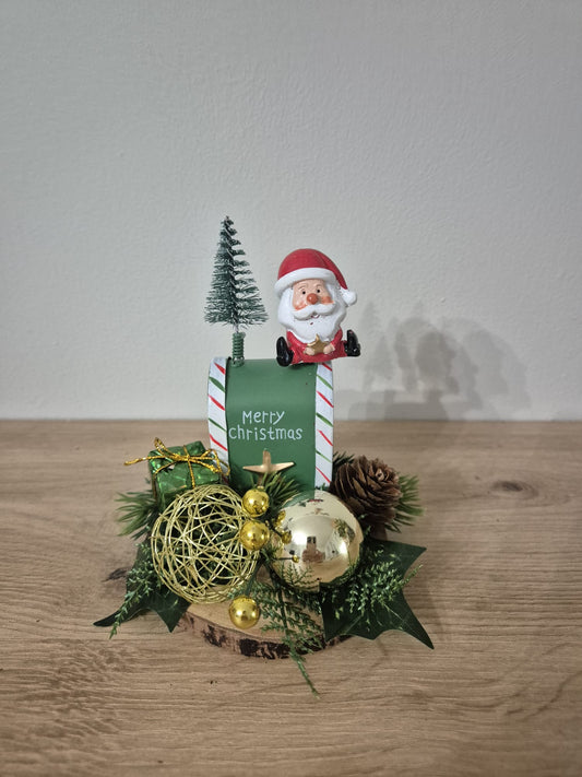 Handmade Small Christmas centrepiece decorations