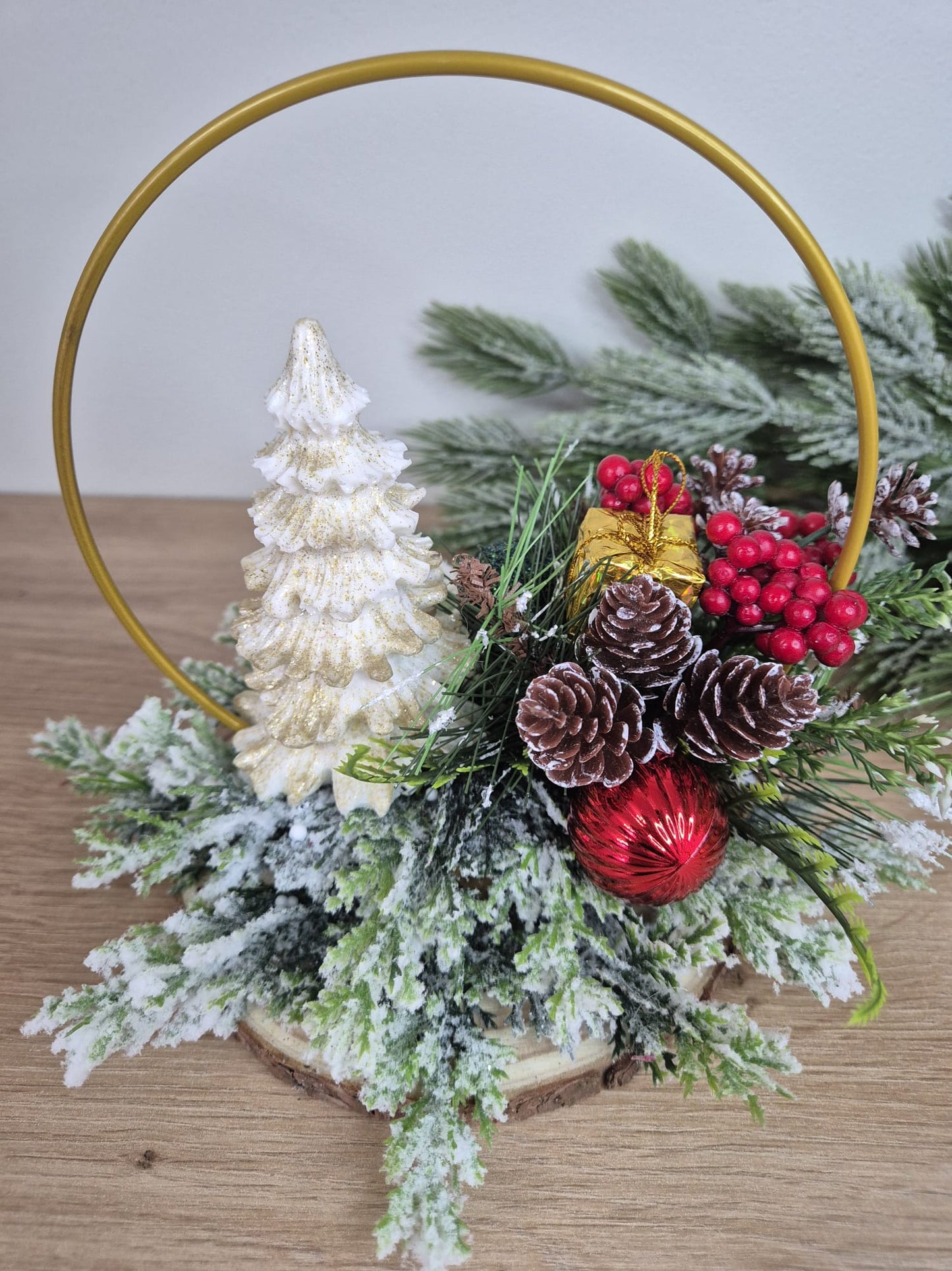 Handmade Christmas Centrepiece Decoration