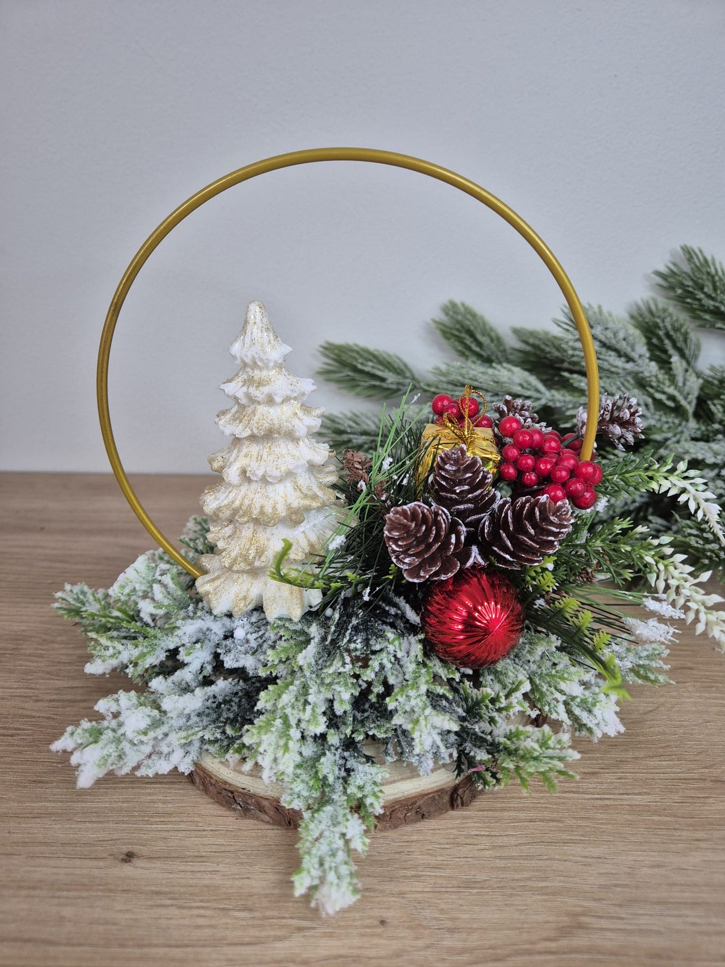 Handmade Christmas Centrepiece Decoration