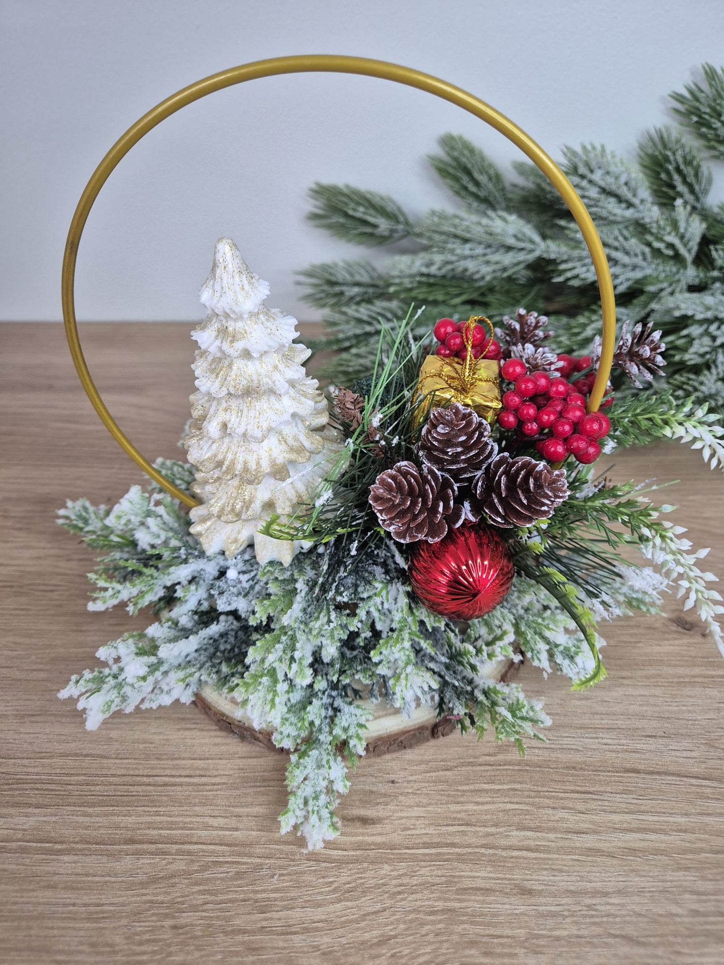 Handmade Christmas Centrepiece Decoration