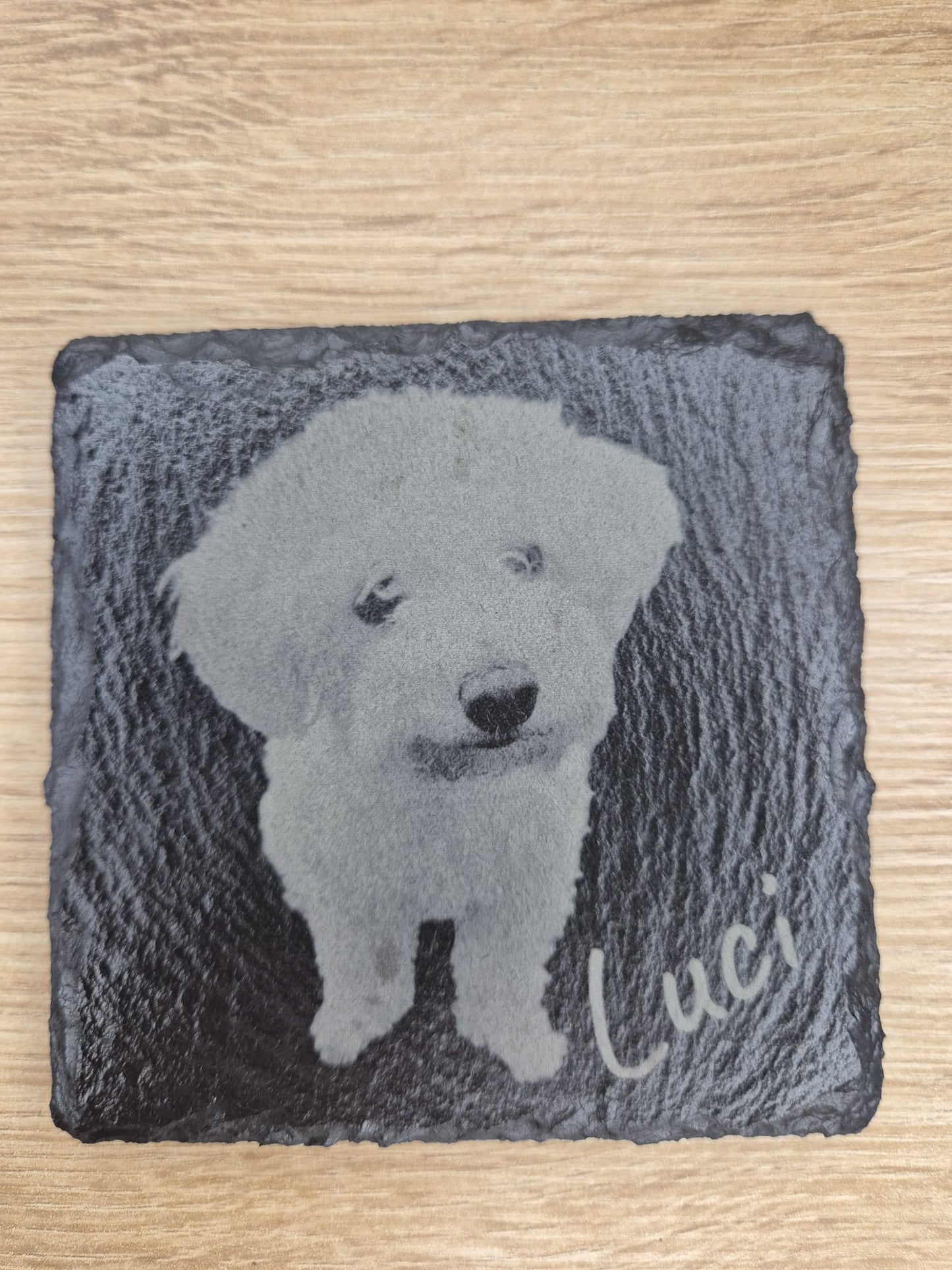 Slate personalized Coaster
