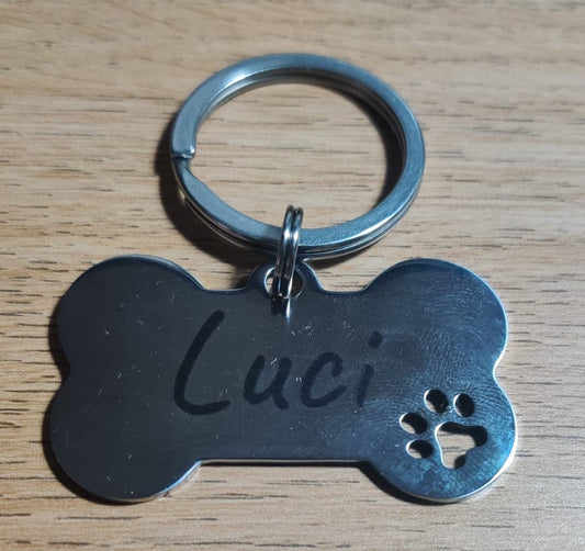 Personalised engraved Dog Tag