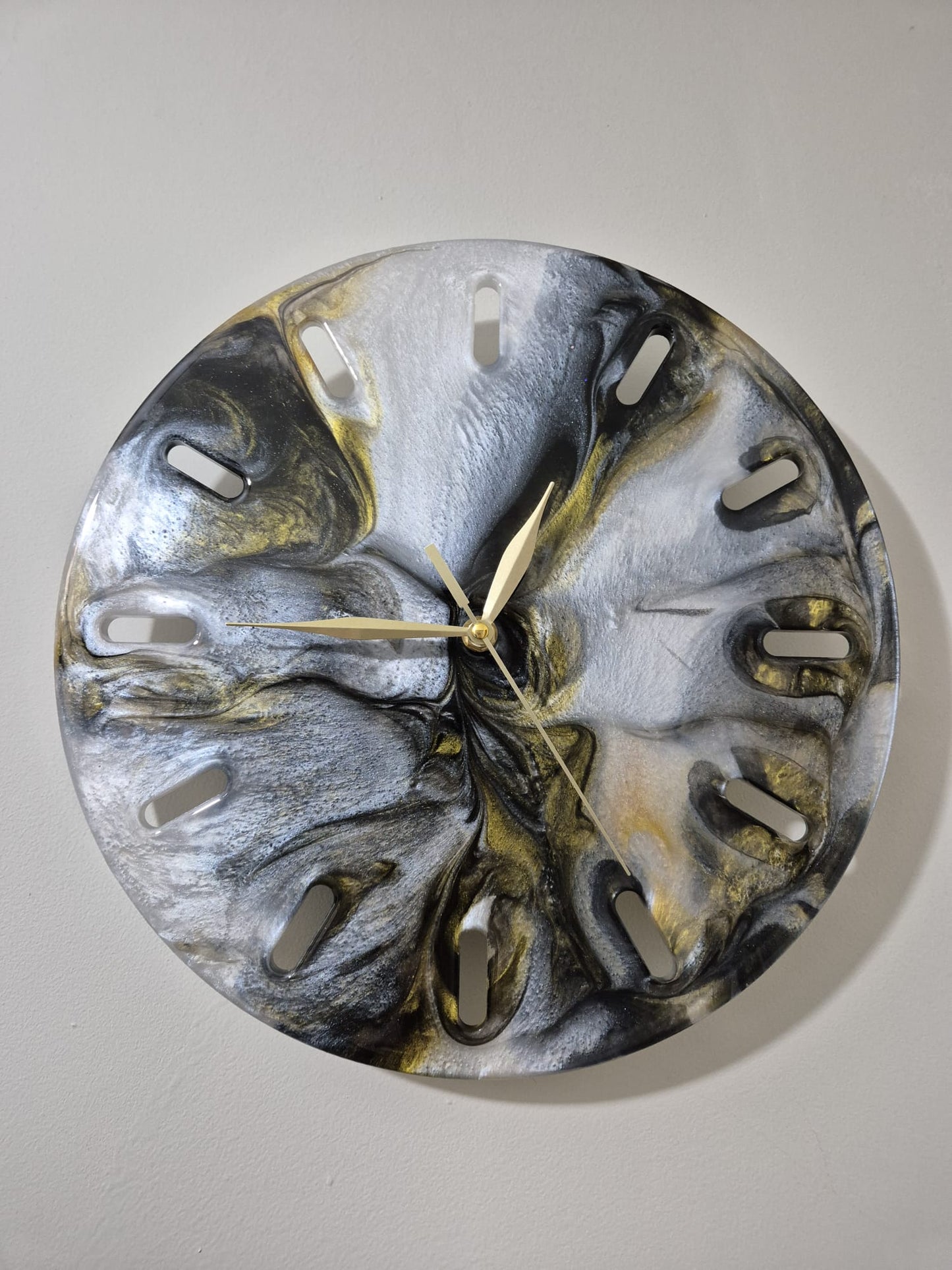 Handmade Resin Clock