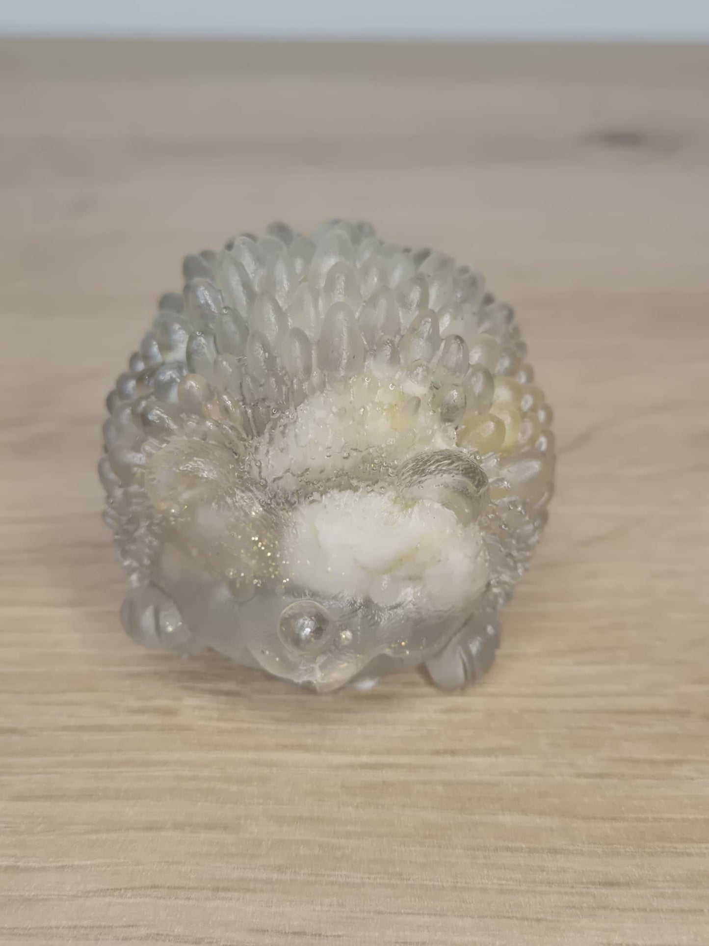 Handmade Resin Hedgehog