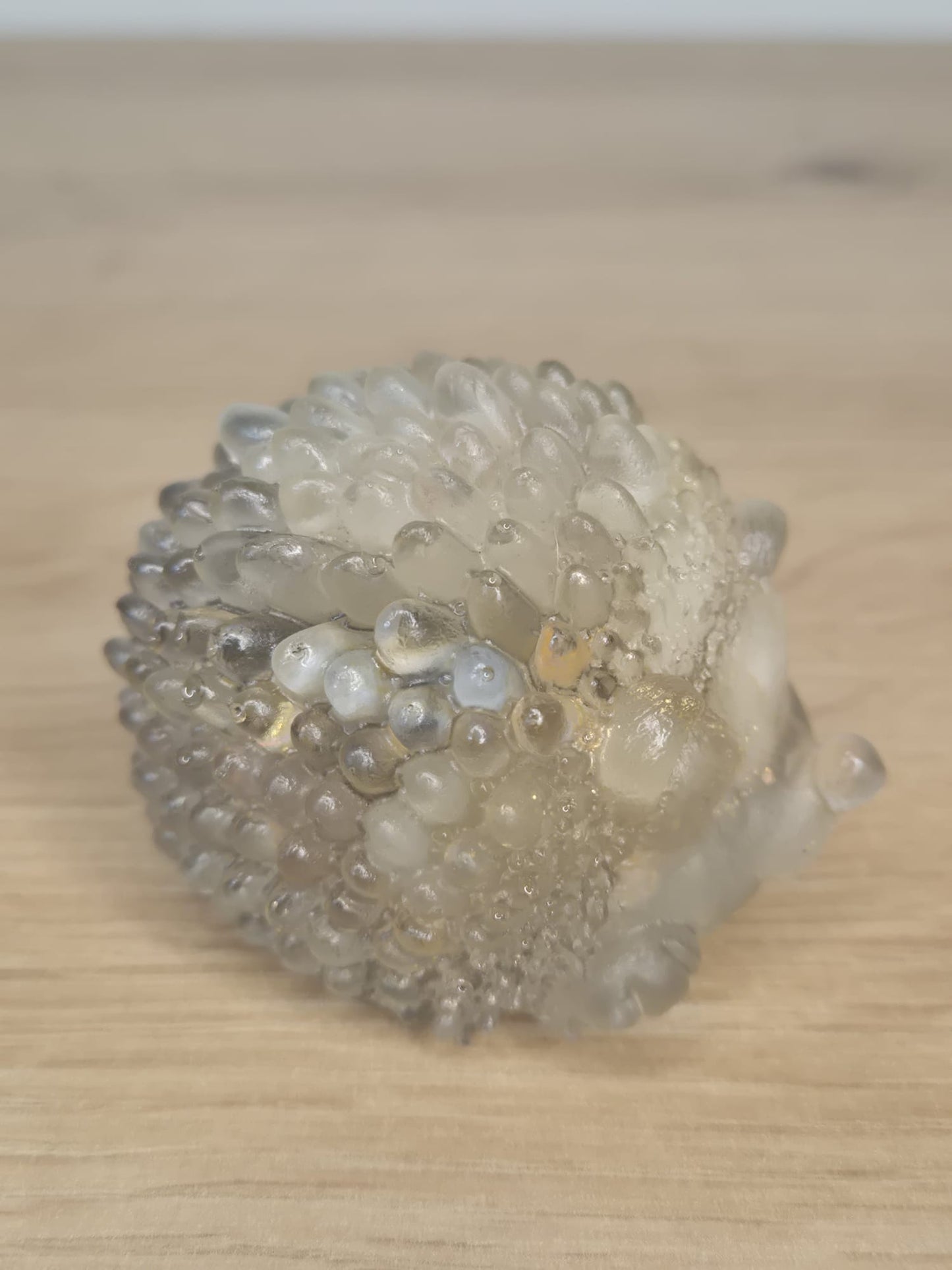 Handmade Resin Hedgehog