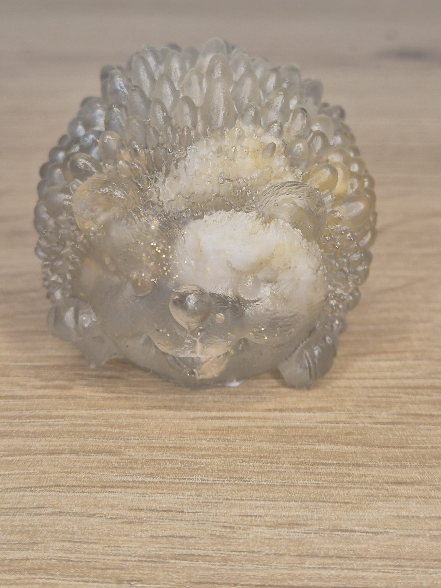 Handmade Resin Hedgehog