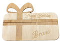 Wooden gift box money holder