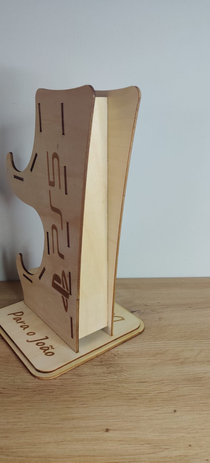 Wooden Stand for PS4 PS5 Xbox accessories - Controller and Headset stand