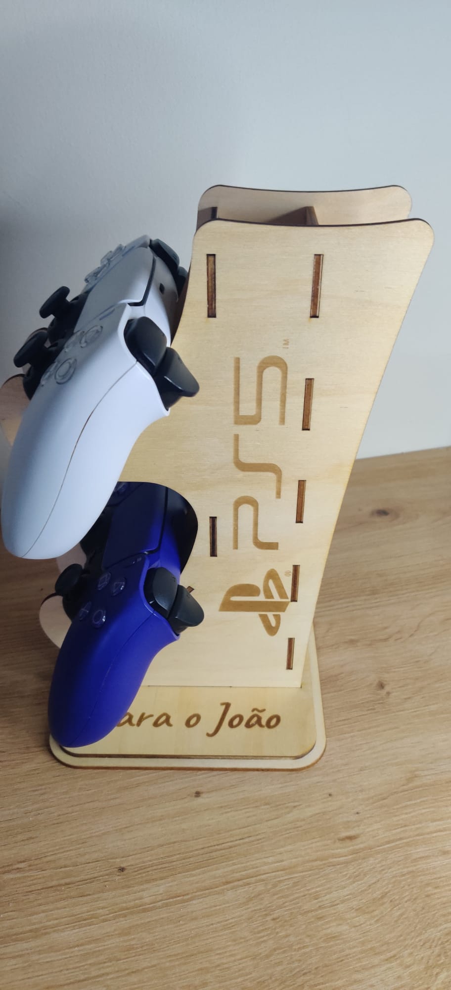 Wooden Stand for PS4 PS5 Xbox accessories - Controller and Headset stand
