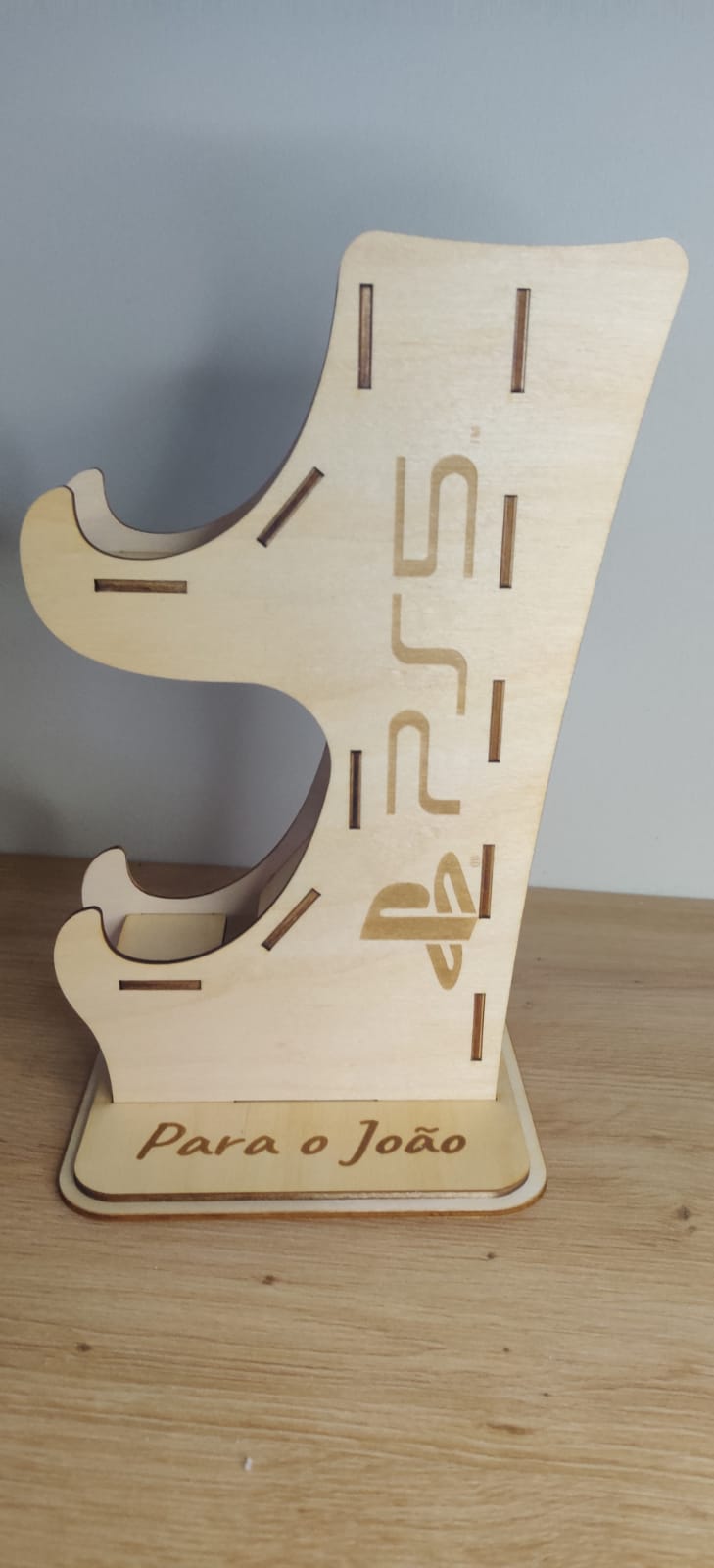 Wooden Stand for PS4 PS5 Xbox accessories - Controller, Headset and games stand