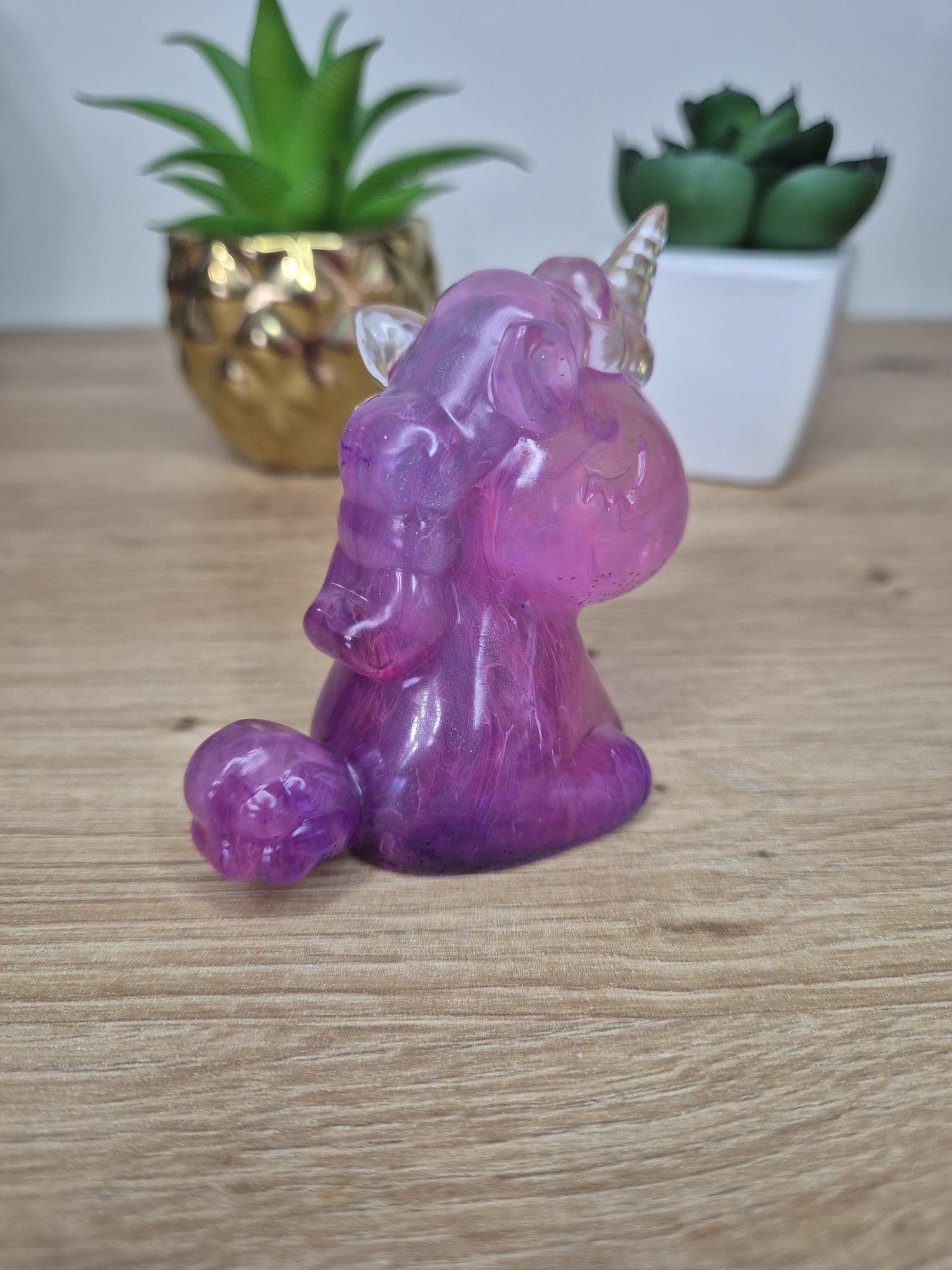 Handmade Resin unicorn Figure