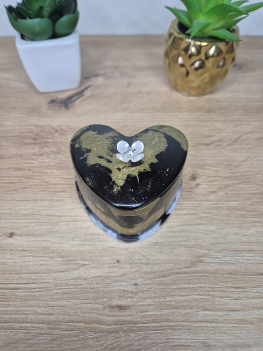 Resin Heart Box