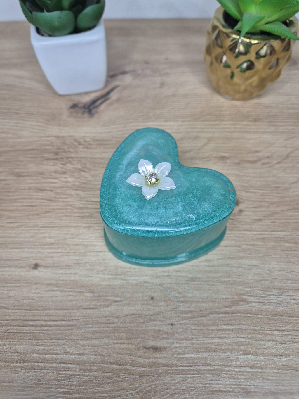 Resin Heart Box