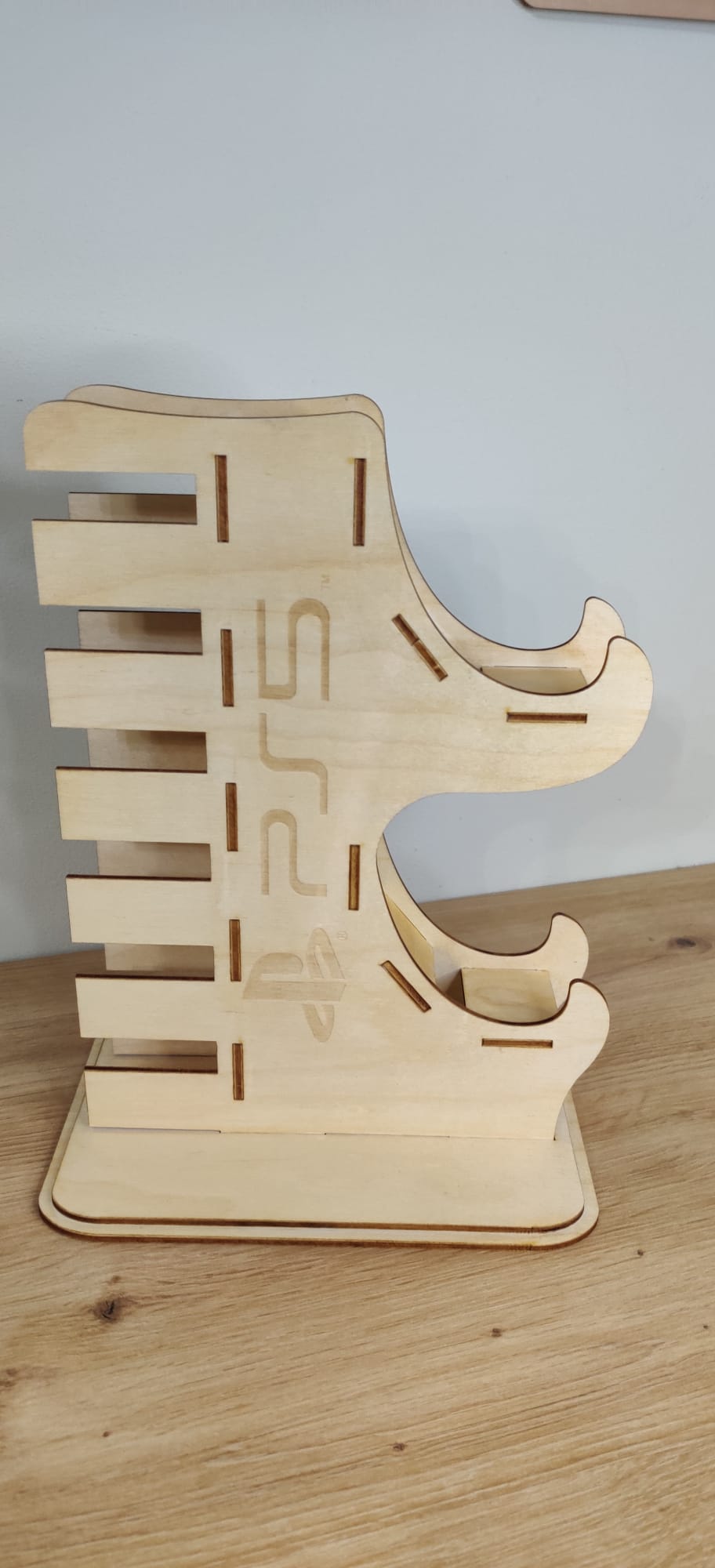 Wooden Stand for PS4 PS5 Xbox accessories - Controller, Headset and games stand