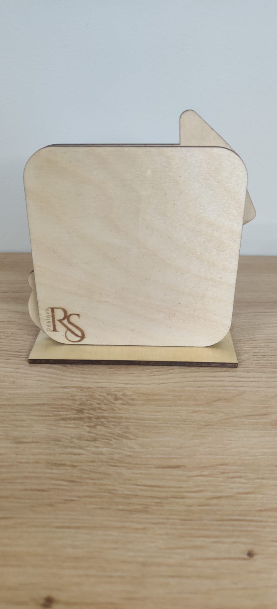 Wooden school photo frame