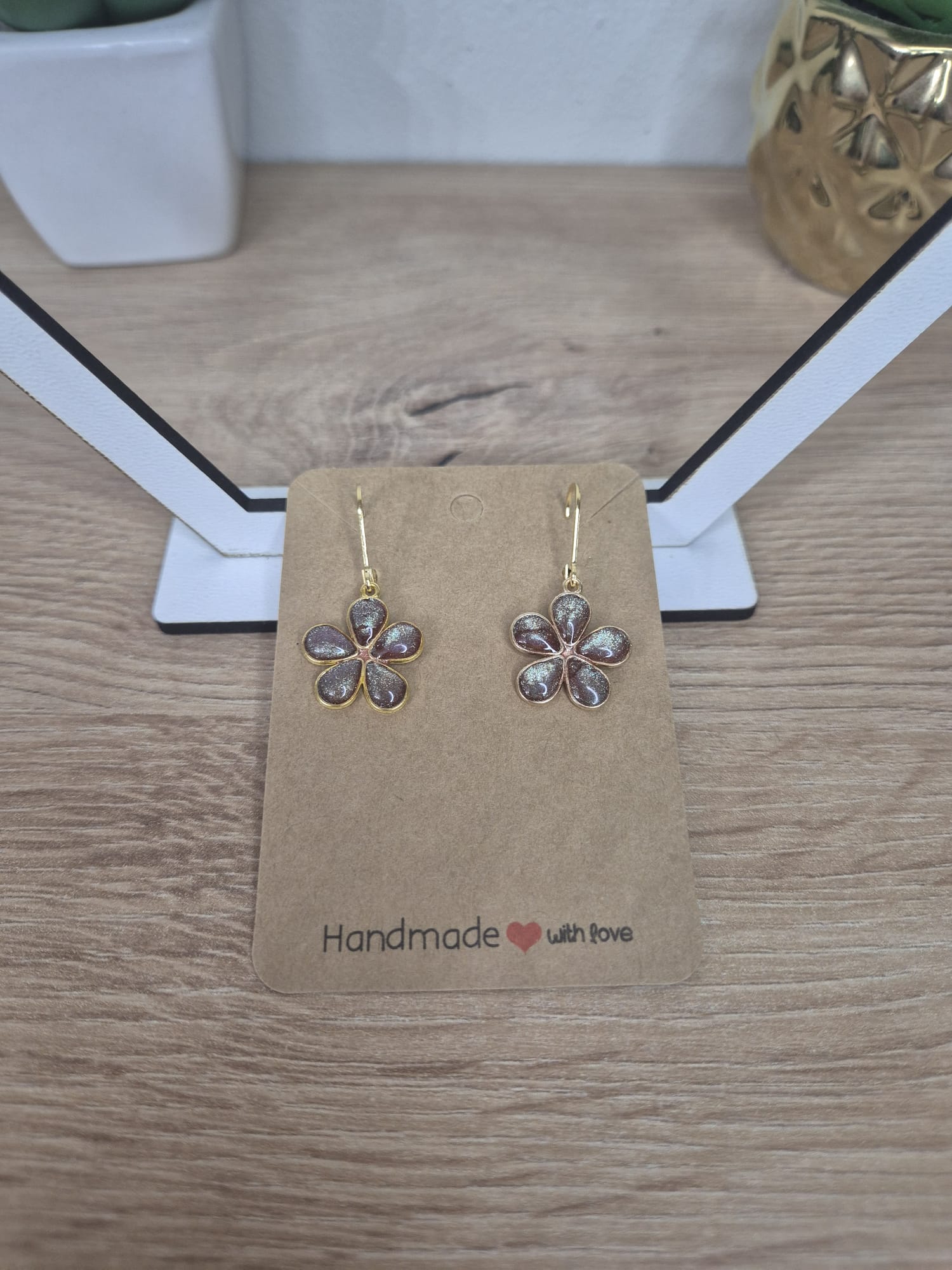 Resin earrings