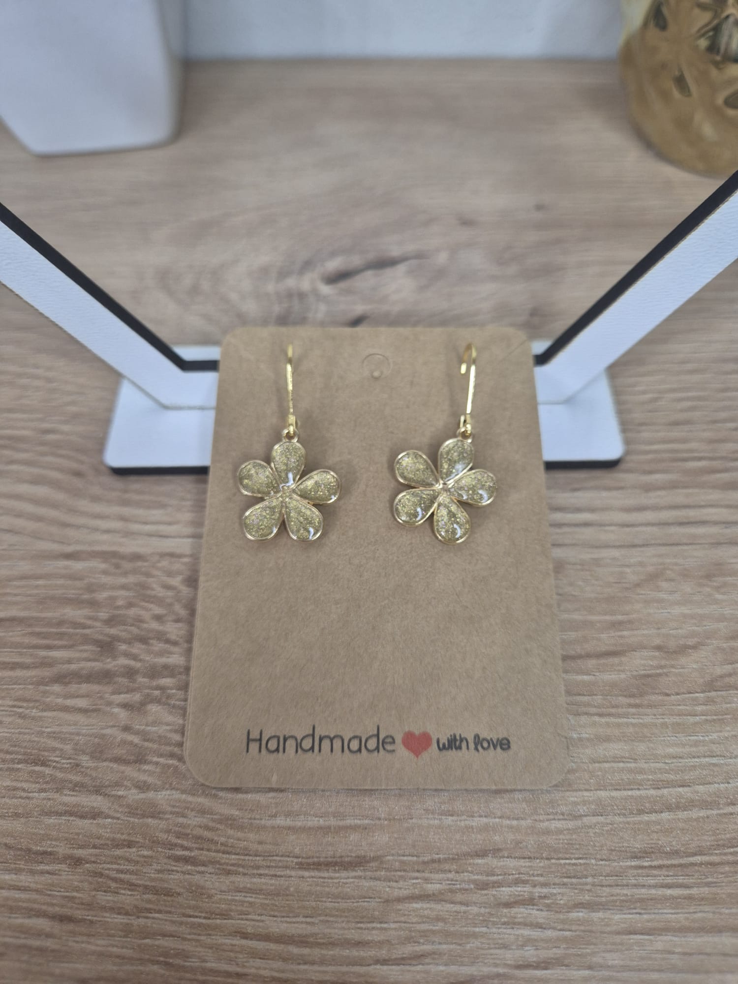 Resin earrings