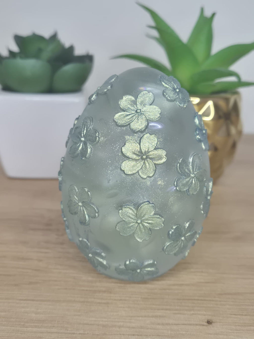 Resin Easter egg
