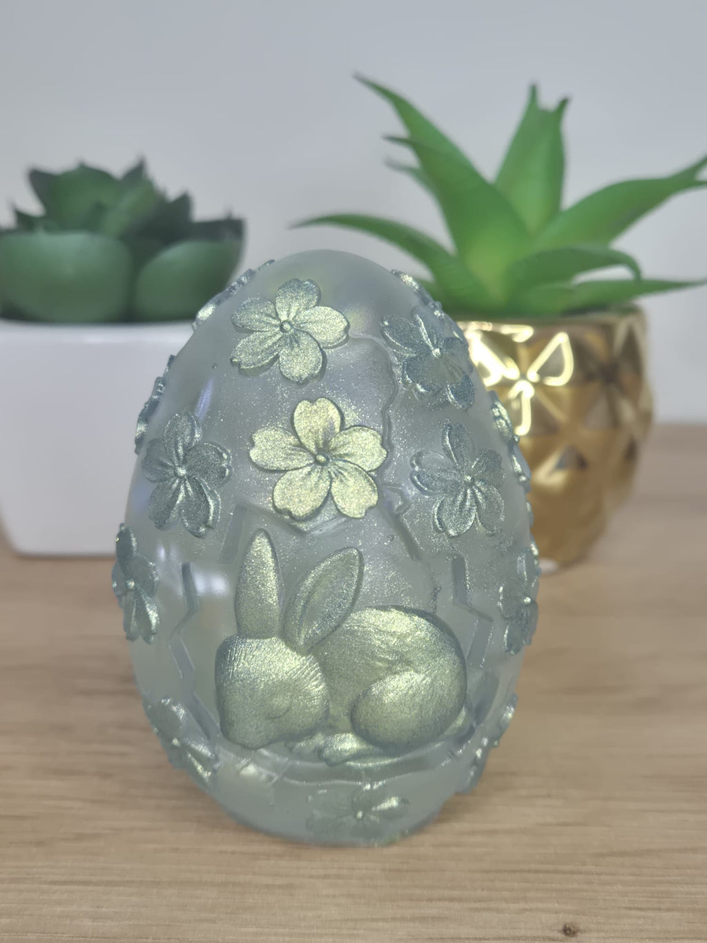Resin Easter egg