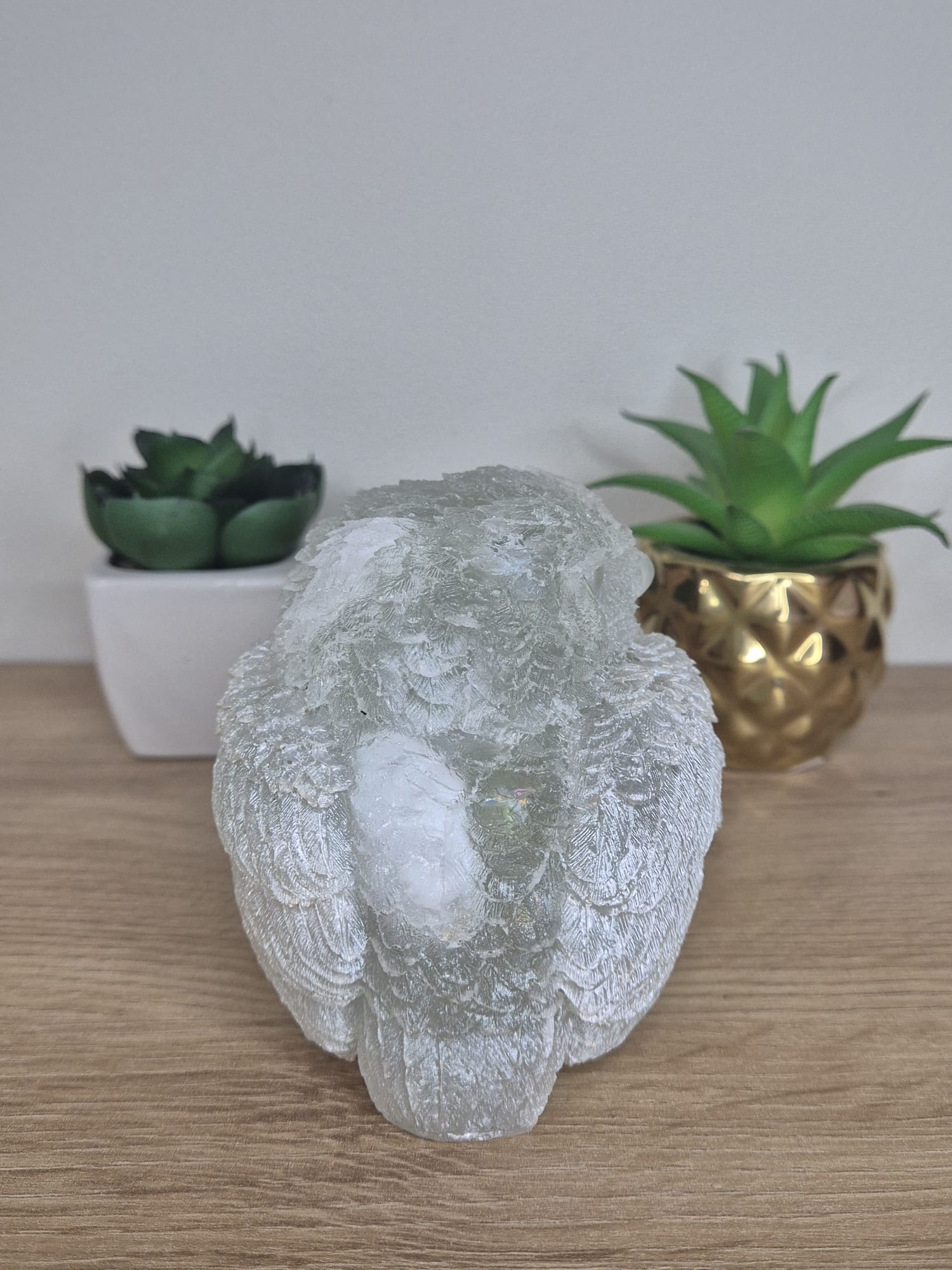 Handmade Resin Owl Figure