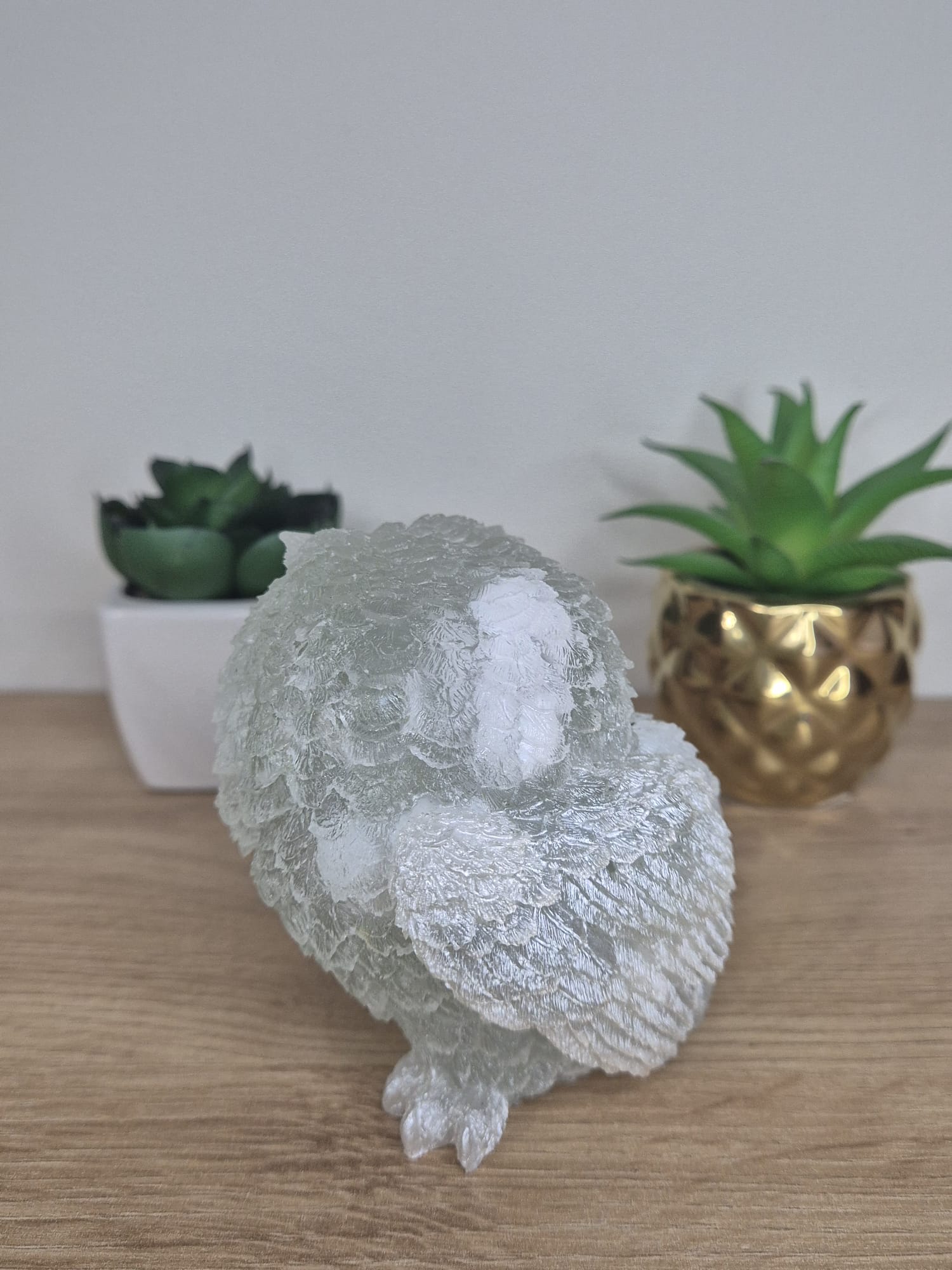 Handmade Resin Owl Figure