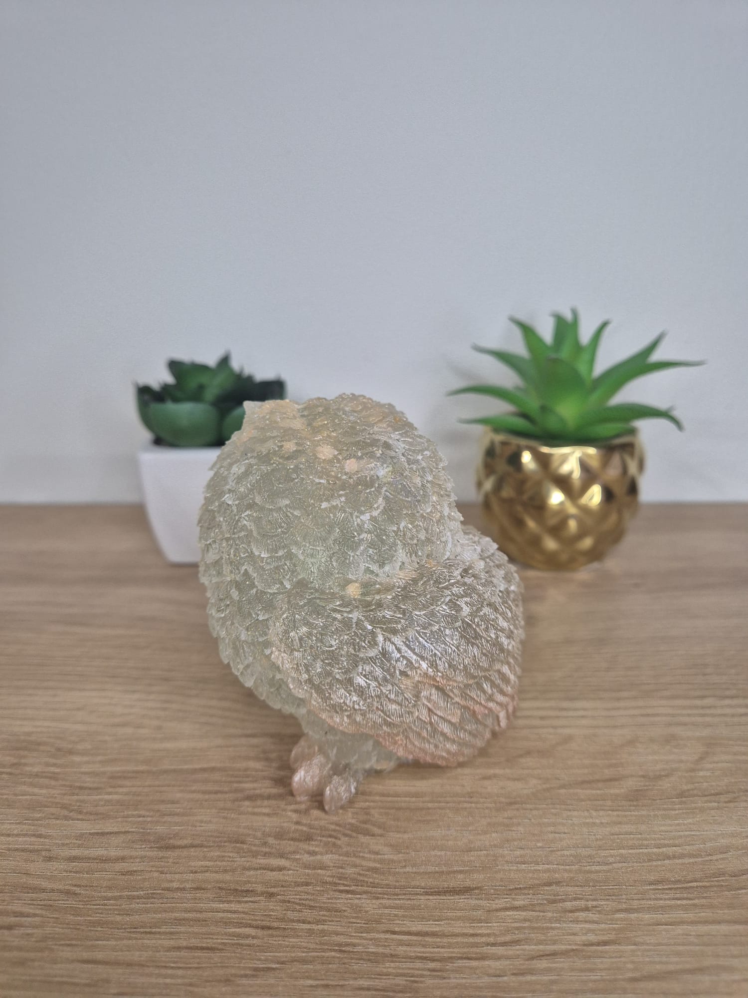 Handmade Resin Owl Figure