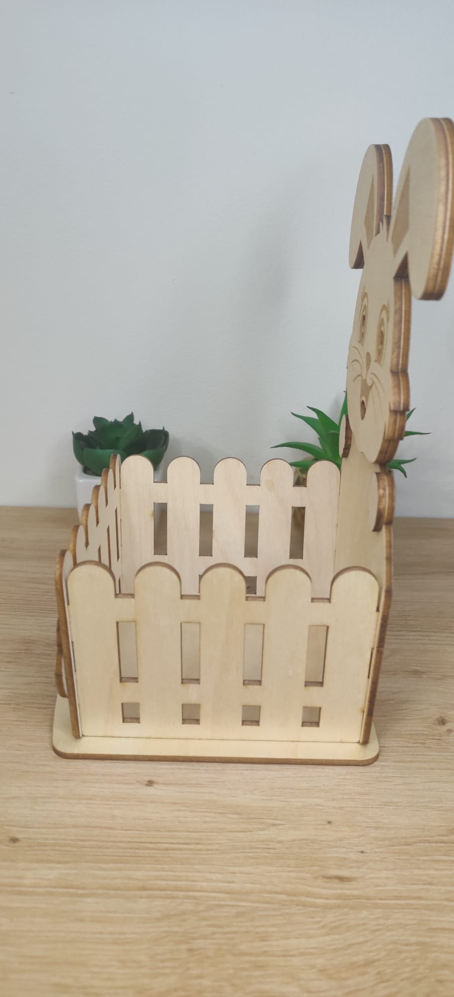 Easter Bunny Wooden Box