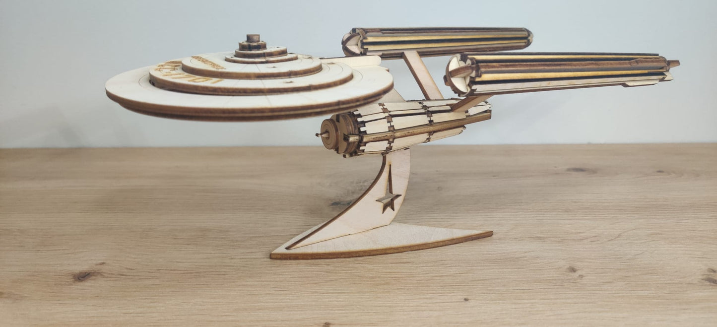 Star Trek Laser Cut 3D Puzzle Model DIY Kit