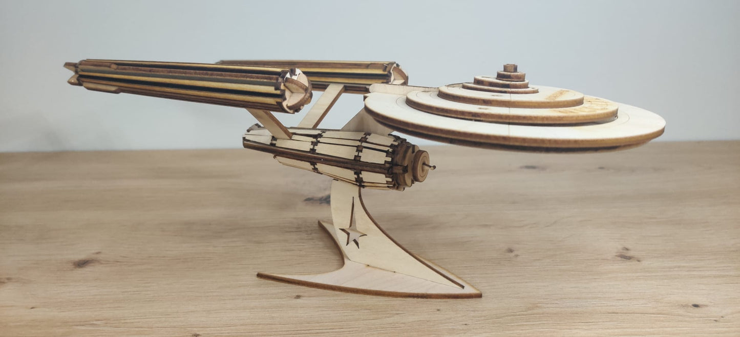 Star Trek Laser Cut 3D Puzzle Model DIY Kit