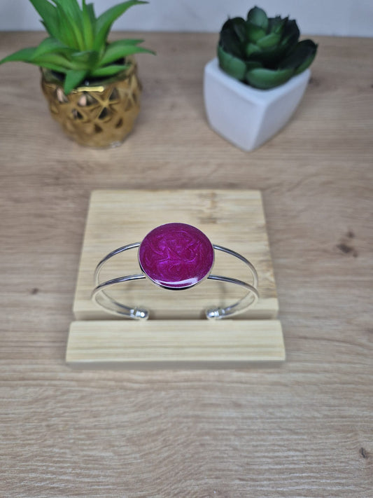 Resin Bangle Bracelet