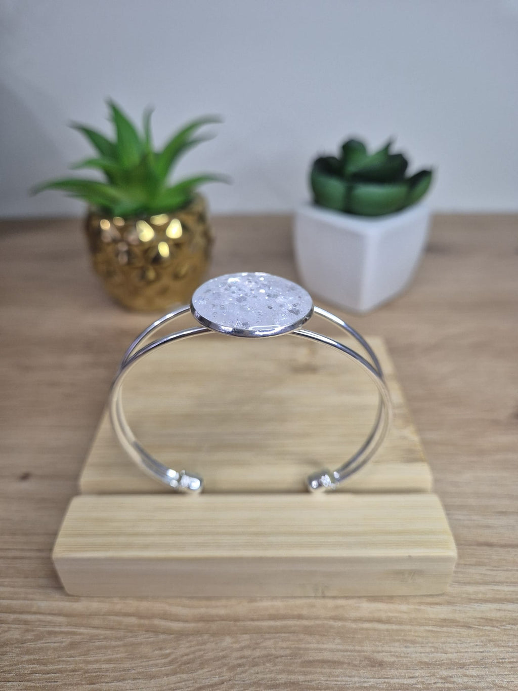 Resin Bangle Bracelet
