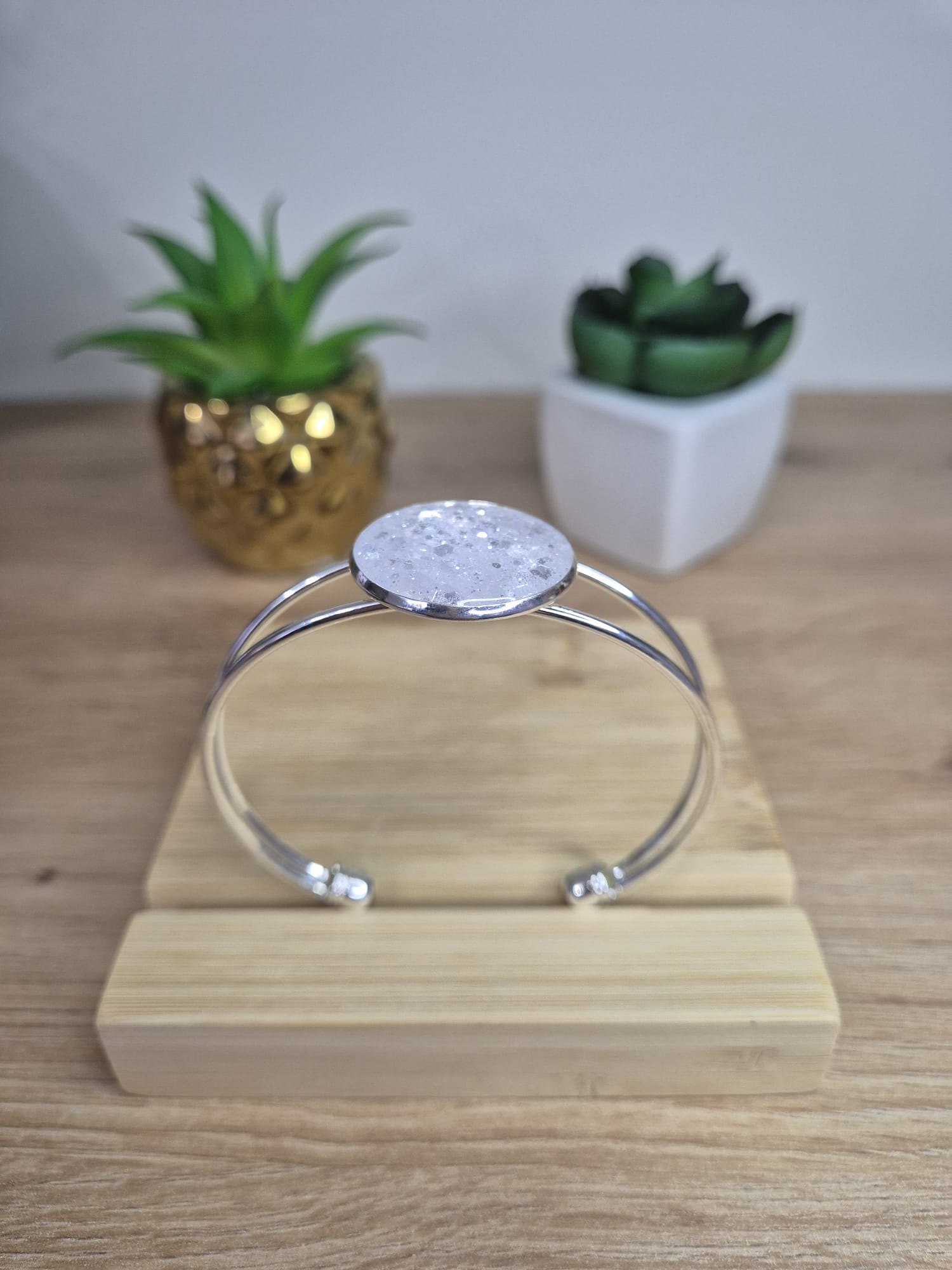 Resin Bangle Bracelet