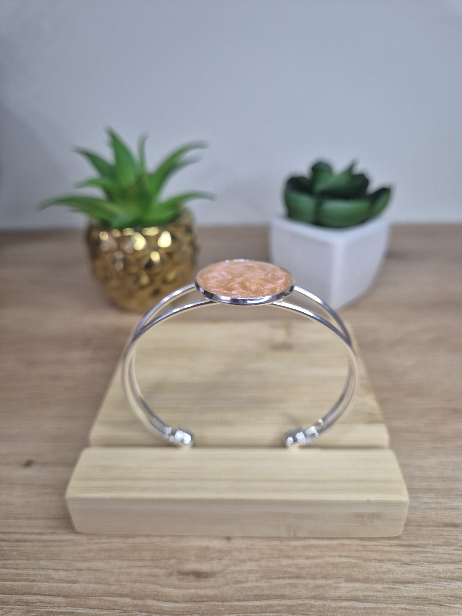 Resin Bangle Bracelet