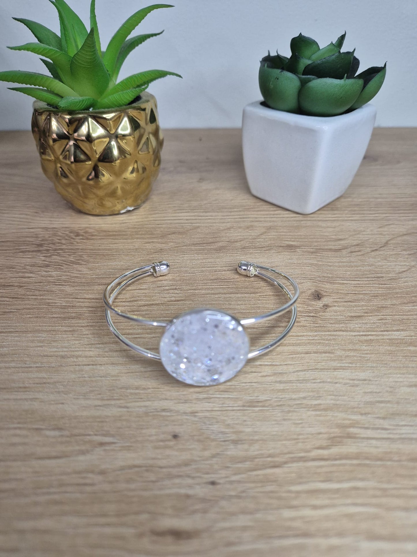 Resin Bangle Bracelet