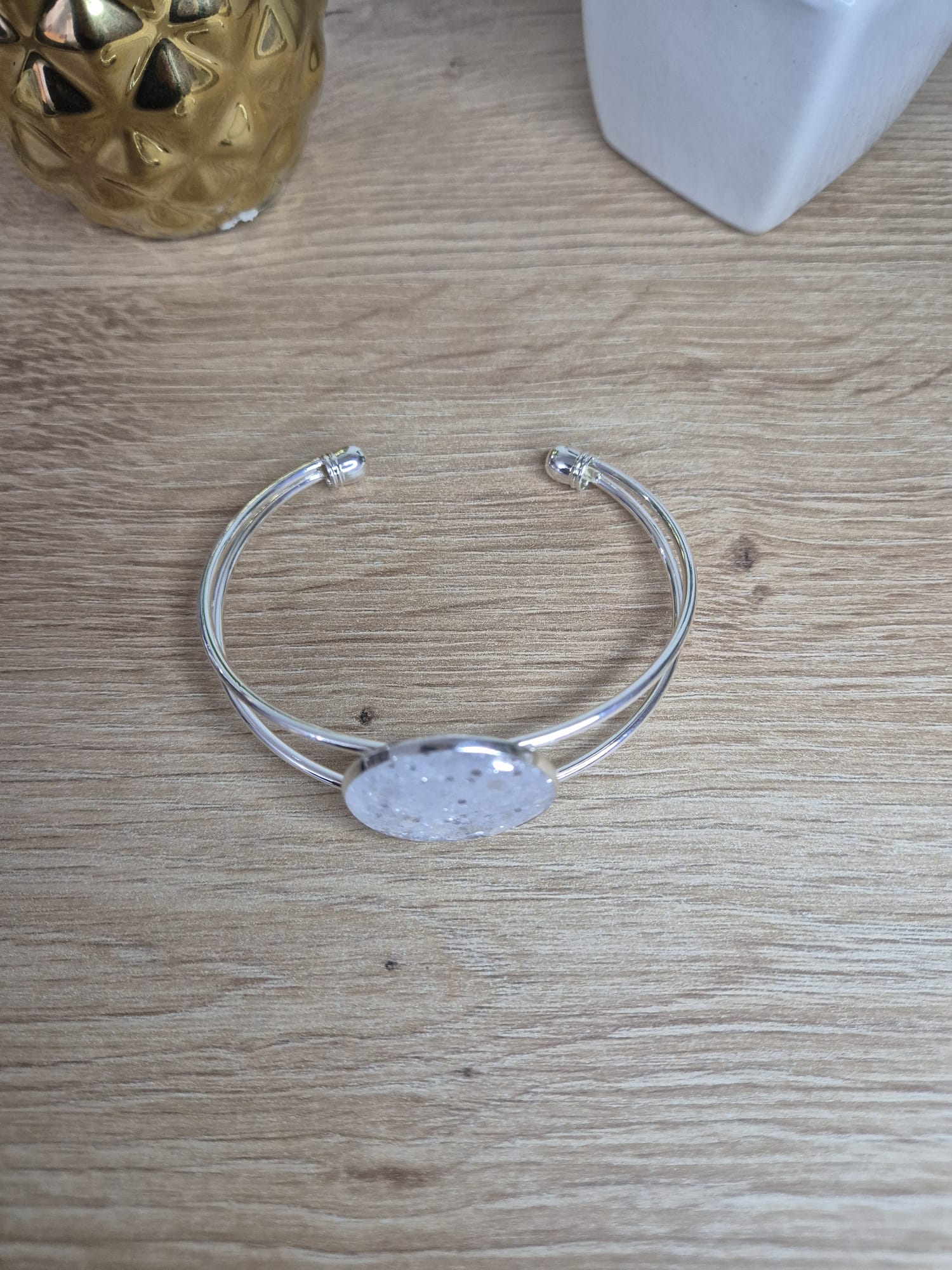Resin Bangle Bracelet